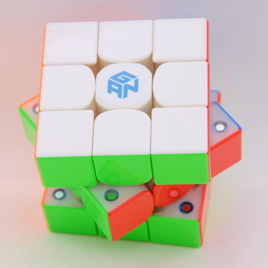 Кубик GAN 356 Maglev Frosted 3x3 Stickerless Speed Magic Magnetic Cube Куб GAN356 Maglev 3x3x3 Competition Puzzle Cube Frosted Magnetic Levitation