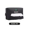 AAFO1 Car Styling Tissue Bag Armrest Box Paper Towel Interior Organizer Accessories For Skoda Kamiq Karoq Octavia 2 3 Rapid Scala Kami