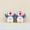 Adorable Plush Penguin Keychain Cute Cartoon Headphone Holder Fluffy Doll Accessory