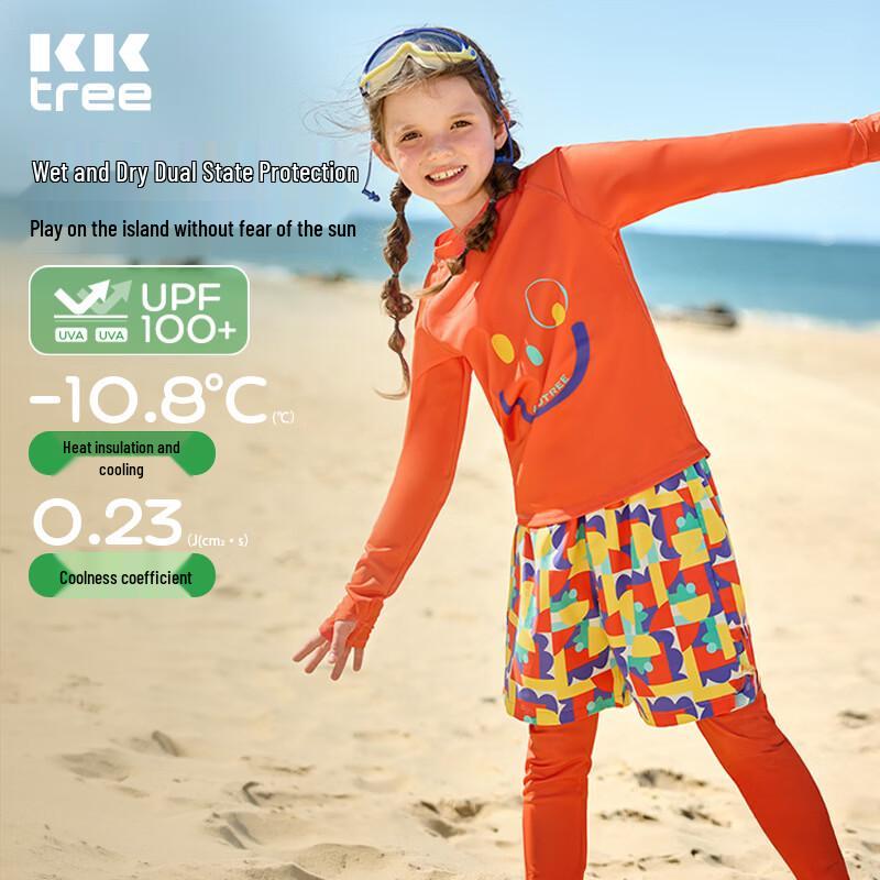 Kocotreekk Kids' UV Protection Long Sleeve Swim Set