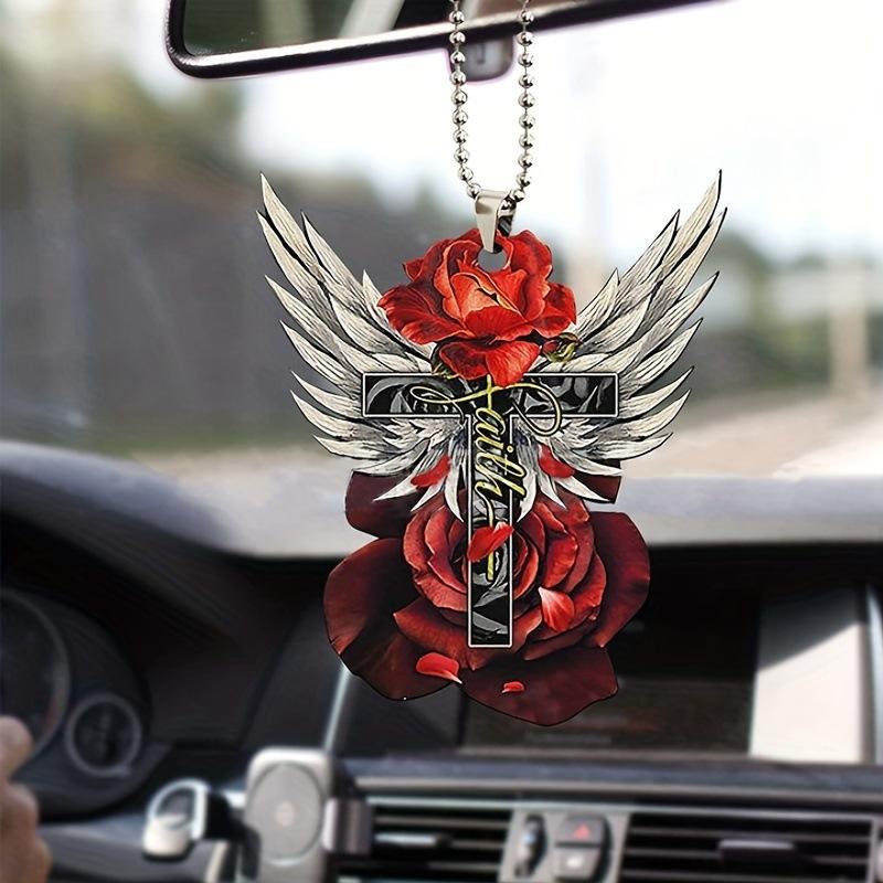 Акриловый материал, плоские украшения для автомобиля, украшения для дома, подвески, украшения для рюкзака, подвески для брелока