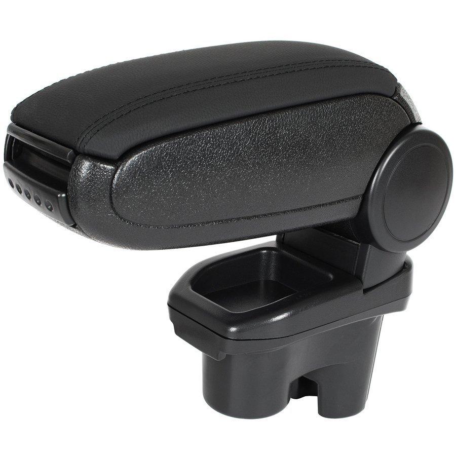Peugeot 301 2012- armrest set BLACK ECO LEATHER + installation kit