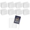 HG CHASING TRIBE Top Loader White 60 Piece Card Loader Trading Card Hard Case Trading Card Side Loader Regular Protection Individual Storage