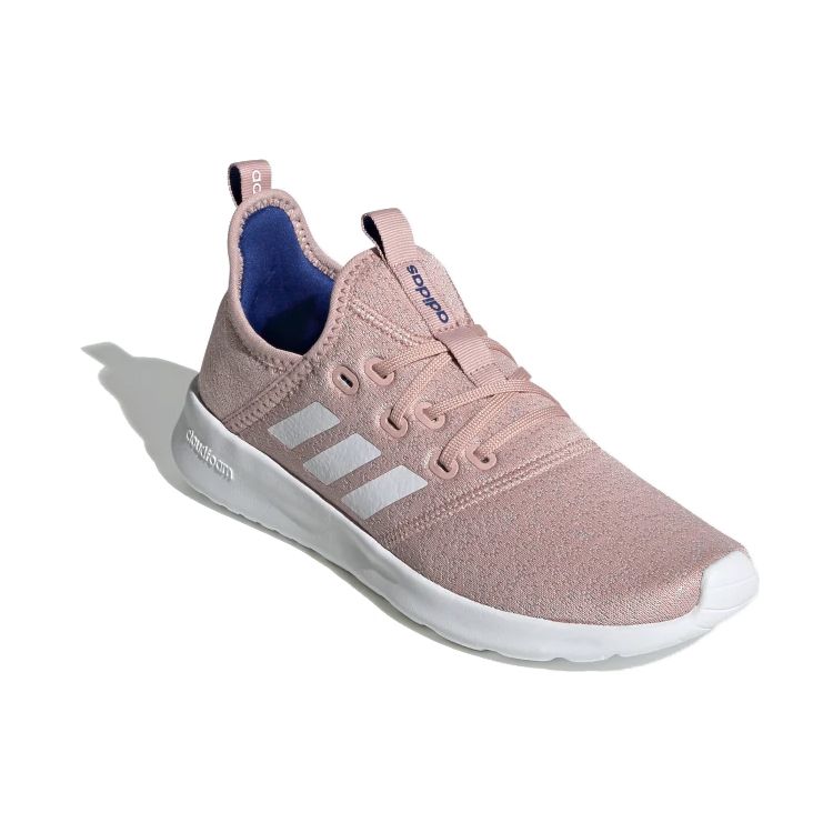 adidas Кроссовки женские Cloudfoam Pure Pink Spirit Chalk-White Team-Royal-Blue EG3844