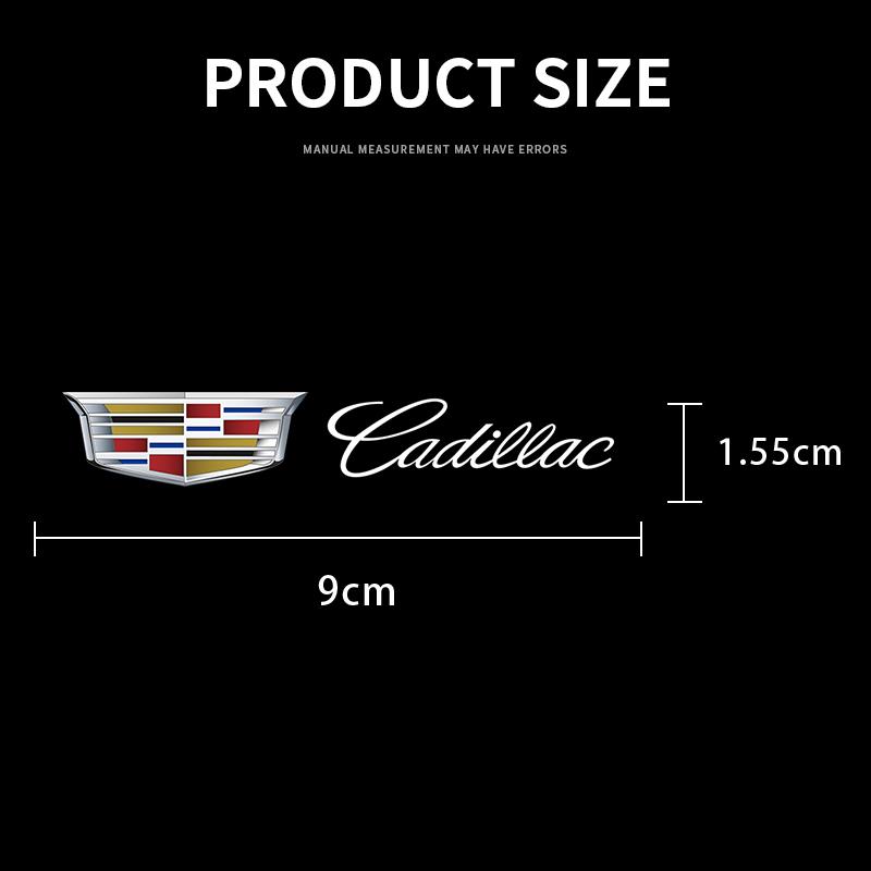 1/2/5/10PCS Car Steering Wheel Markings Stickers Decoration DIY Decal For Cadillac Escalade CTS ATS SRX STS XT5 XT4 XT6 XTS CT4