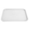Fast Food Tray PP Rectangular Thick Slip Resistant Multi Purpose Food Service Tray for Restaurant