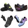 Unisex Cycling Shoes Road Mountain Bike SPD Clipless Pedals Breathable Rigid Sole Indoor Trainer Wide Fit