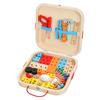 Multifunctional DIY Wooden Tool Box: Educational Disassembly Toy for Kids