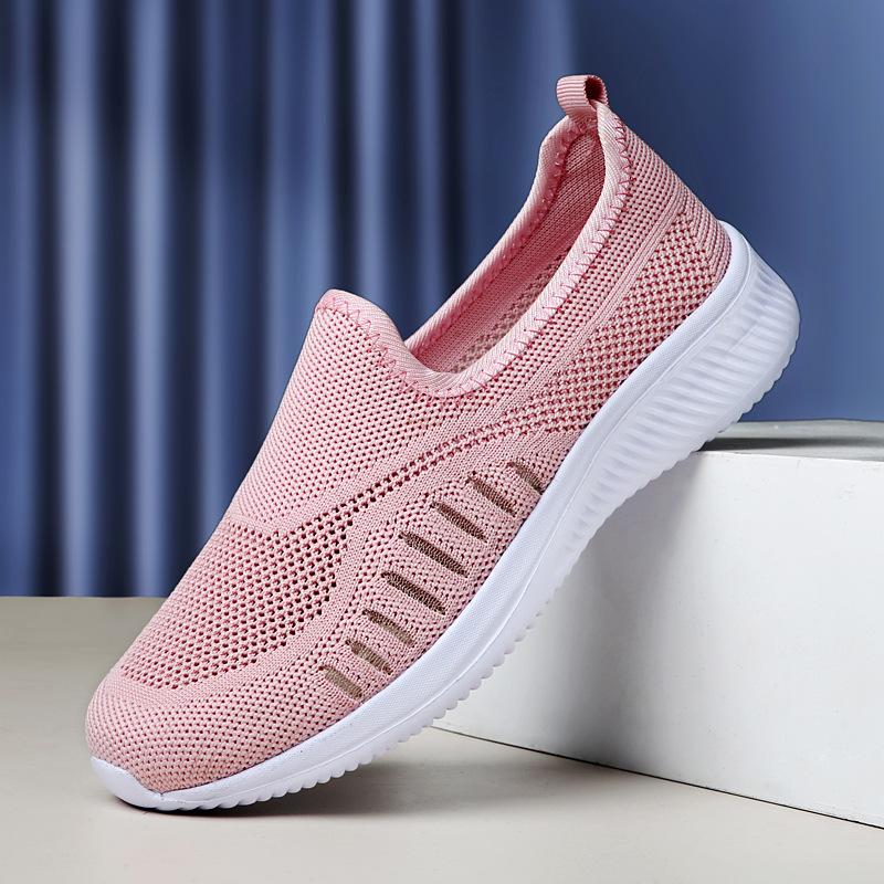 Мода Мода Летняя обувь Женская спортивная обувь Вулканизированная обувь для женщин Низкие цены Женские теннисные Удобные, дышащие туфли