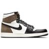 Air Jordan 1 Retro High OG Dark Mocha Unisex Sneakers Brown Sail Black 555088-105
