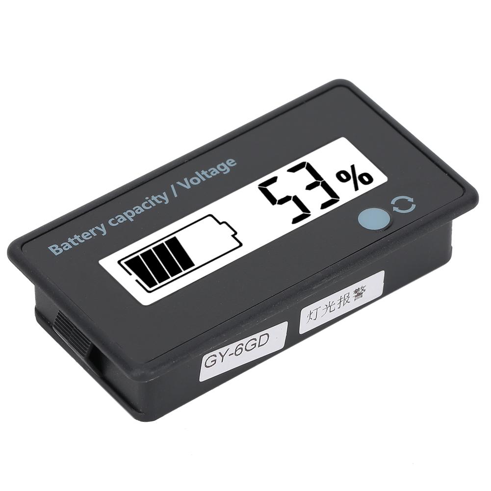 GY 6GD Плата PCB HTN Индикатор уровня заряда аккумулятора ЖК-дисплей с мигающей сигнализацией 12 84В