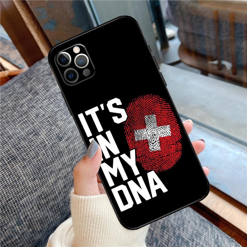 Швейцария Швейцарский Флаг Чехол для Телефона Для iPhone 14 15 16 Pro Max 11 12 13 Pro X XR XS Max 14 Plus Мягкий Чехол