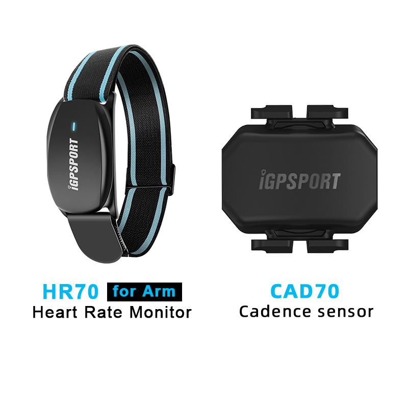 IGPSPORT SPD70 CAD70 Датчик скорости Двойной режим Поддержка Каденс велосипеда HR40 HR70 Пульсометр Для BSC100S BSC200 BSC300 Garmin