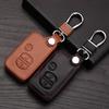 [EMY] Чехол для смарт-ключа Toyota, Держатель для ключей, Aqua Vitz, Corolla Prius и т.д., Коричневый