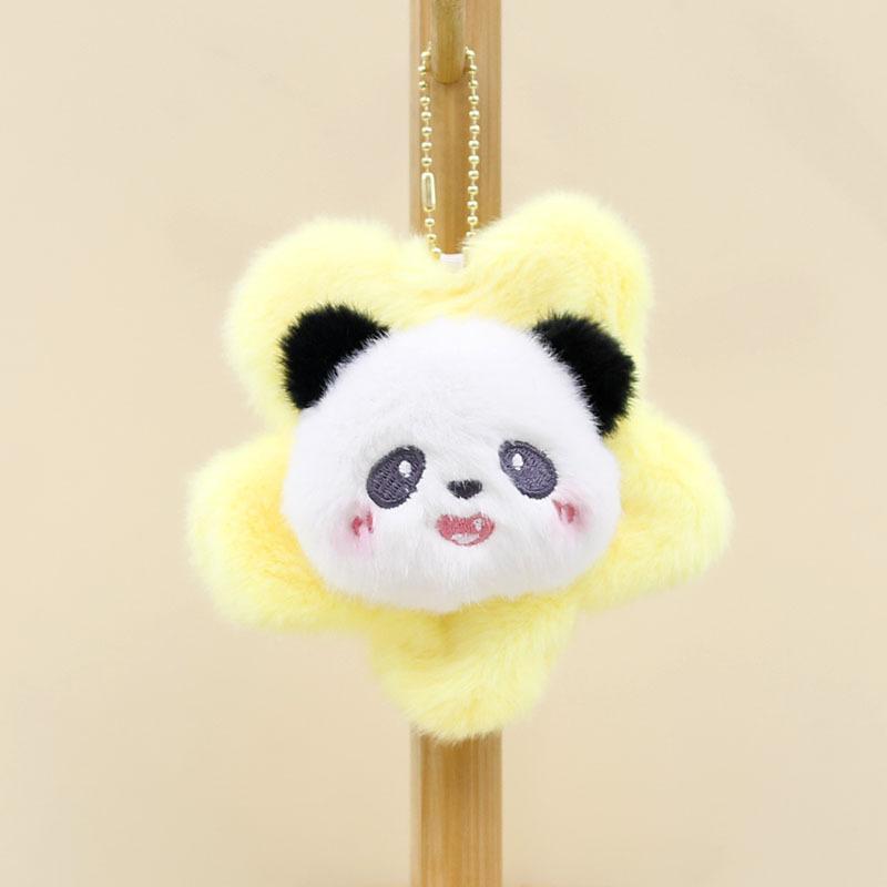 Творческий мультфильм цветок питомец плюшевый кот овечка кукла брелок милый цветок панда кролик животное брелок женская сумка кулон подарок