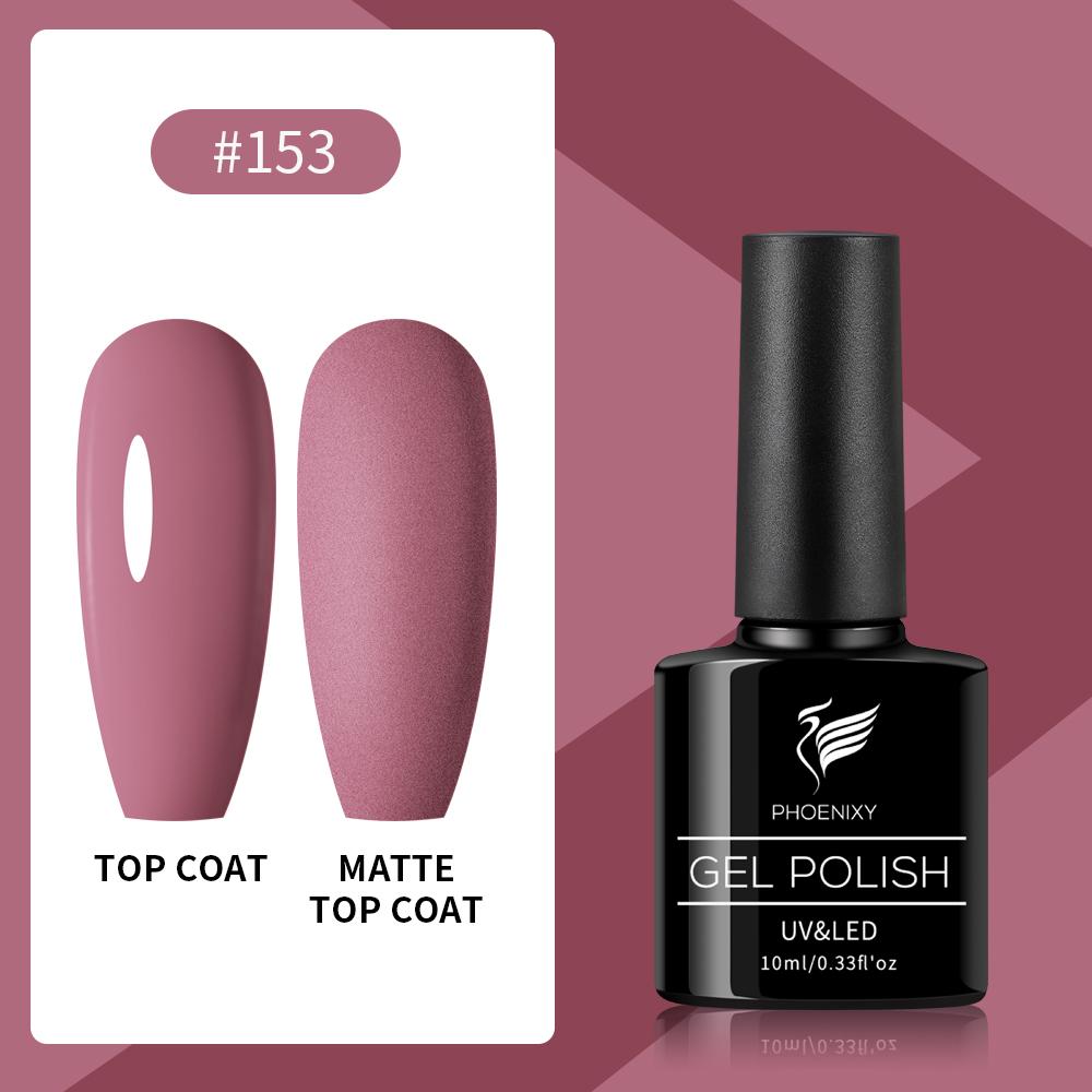 PHOENIXY 10 мл Гель-лак Полуперманентный Гель-лак Цвет Замачиваемый УФ LED Гель Материал для Нейл-арта