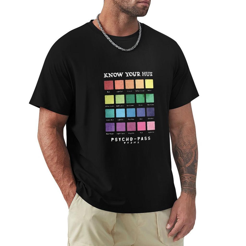 Know your Hue TShirt Tshirts man street wear black t shirts for men