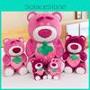 Huggin Bear Lotso Holding Strawberry Dressed Up Plush Doll Kids Gifts Birthday