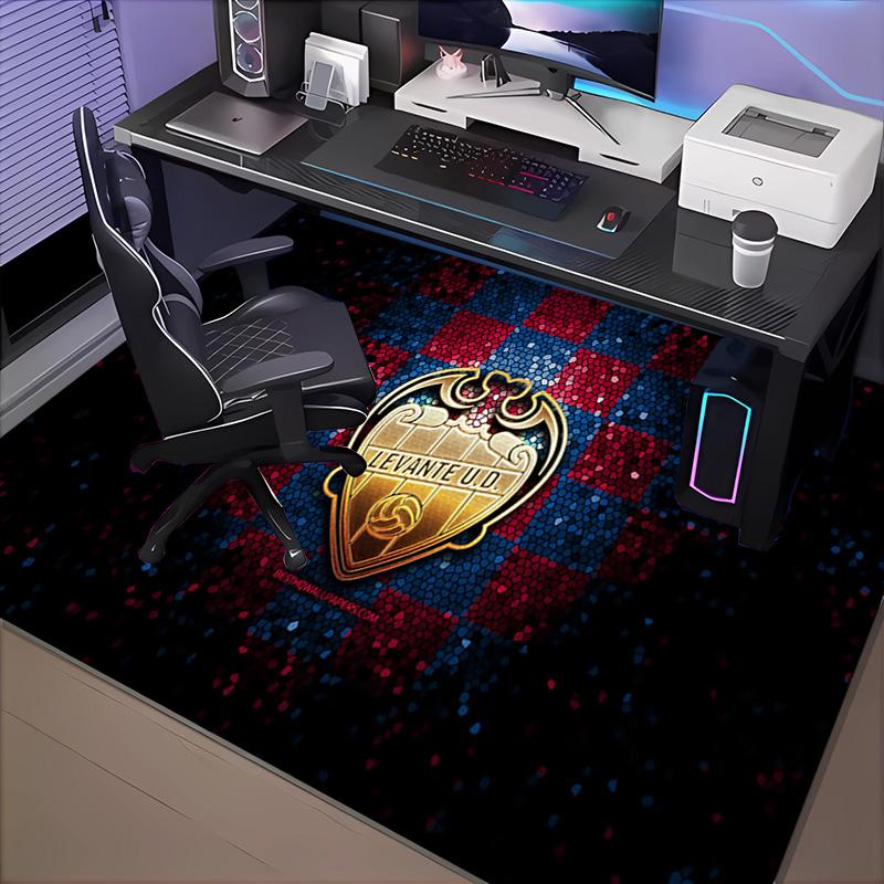 1PC Levante Fc Crest Design Floor Mat for Living Room, Game Rooms, Office, Bedroom, Office Floor Mat Playful Design, Christmas fan gifts