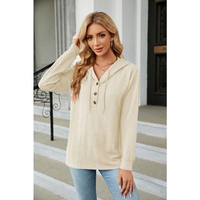 Женские модные повседневные однотонные худи и свитшоты с капюшоном и длинными рукавами с принтом