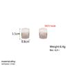 Chic Enamel Women Stud Earrings Tiny C-shaped Earrings Gold Metal Studs Korean Trendy Ear Decoration aretes de