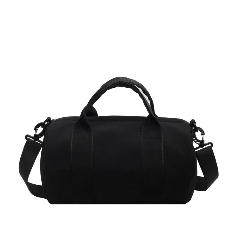 Повседневная сумка на плечо с застежкой-молнией, большая вместимость, универсальная дорожная сумка, однотонная, мягкая, маятниковая, кроссбоди, высокое качество