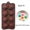 Jelly Pudding Fruit Gummy Candy Silicone Molds Animal Chocolate Cake Baking Tool Mold Ice Resin Mould 3D DIY