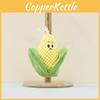 Soft Enchanting Plush Onion And Corn Keychain Cute Vegetable Accessory Gift