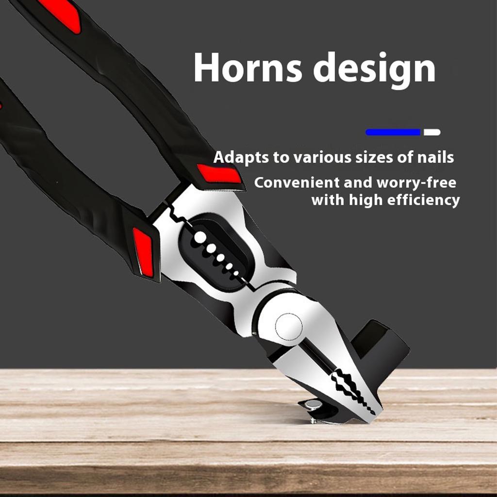 Multifunctional Wire Stripper Pliers With Ergonomic Handle And Chromium Vanadium Steel For Electrical Work And Home Repair