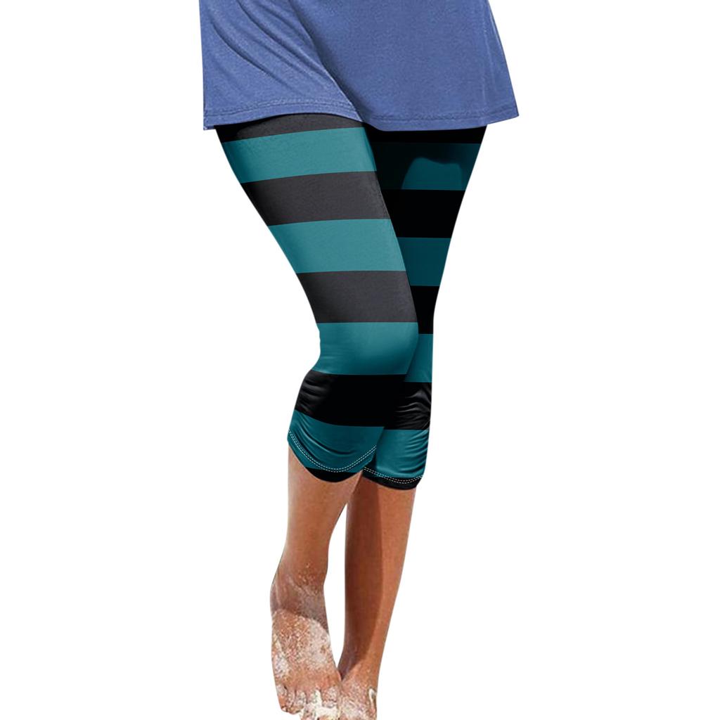 Женские модные повседневные брюки с верхним дном, винтажные брюки с цветочным принтом, седьмые брюки