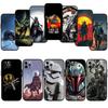 Чехол для телефона Звездные Войны Мандалорец для Samsung Galaxy S20 S21 S22 Ultra FE + Plus A21S A22 A24 A25 A26 A30 A30S A31