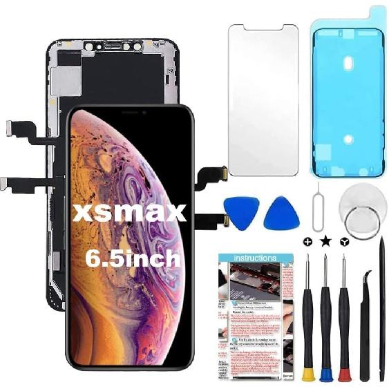 Для замены экрана iPhone XR 6,1 дюйма, ЖК-дисплей, сенсорный экран, сборка дигитайзера с инструментами для ремонта, совместим с моделями A1984, A2105, A2106,