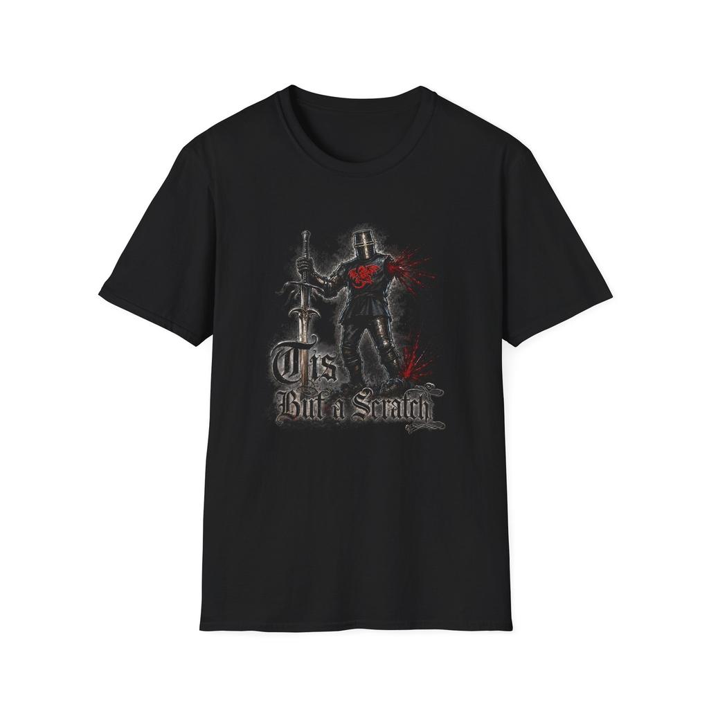 Tis but a scratch T-Shirt | the black knight