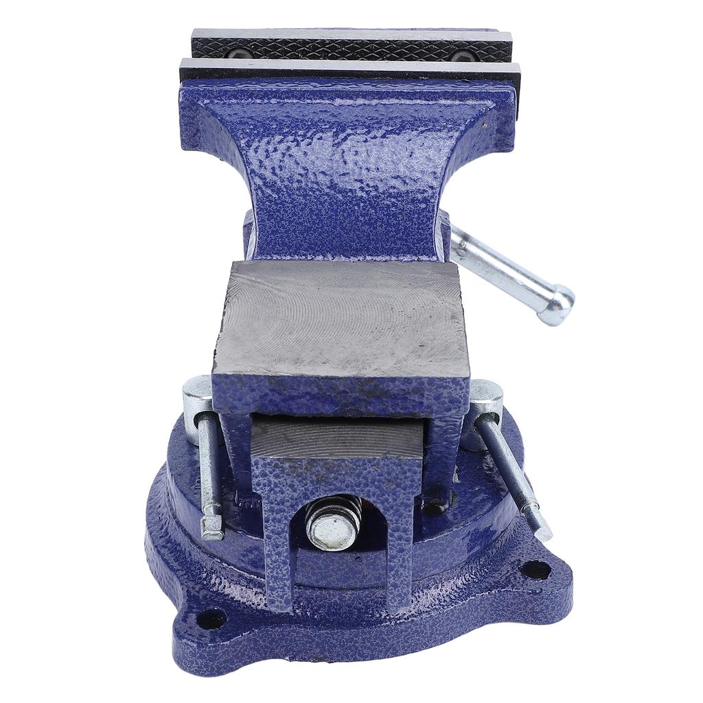 Верстачные тиски 4 дюйма, прочная легированная сталь, большой размер, наковальня, поворот на 360 градусов, настольное запирающее основание