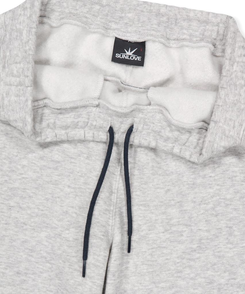 Sun Love Crescent Brushed Sweatpants Heather Gray