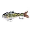 128Mm/45G Six-Section Fishing Simulation Hairy Tail Luya Bait Sea Fishing Luya Bait Hard Bait Luya Bait