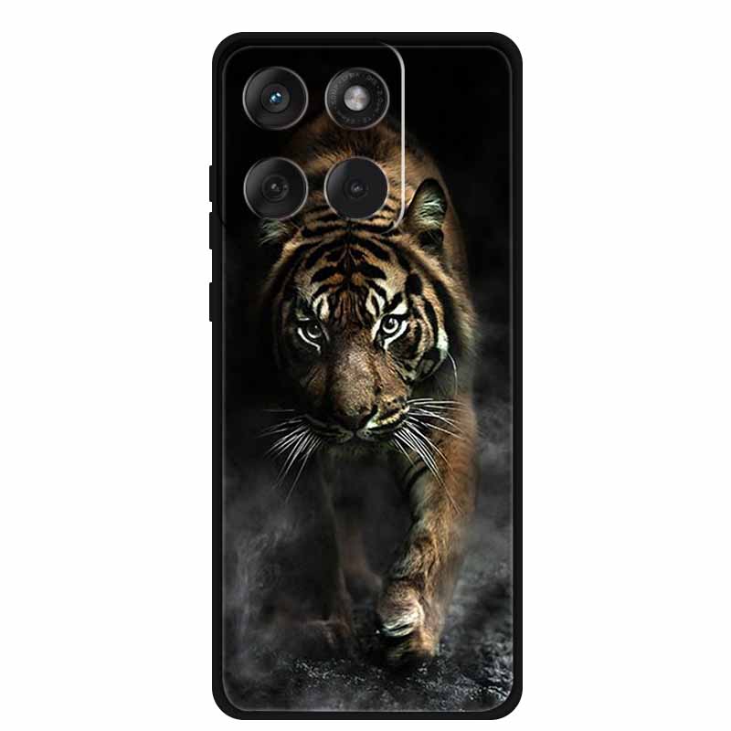 Soft Case For Motorola Edge 60 Fusion Case Cartoon Back Cover For Motorola Edge 60 Pro 5G Protective Cool Animal Bumper Bag Capa