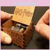 Music Harry Potter Box Engraved Wooden Music Box Interesting Toys Diy Toys