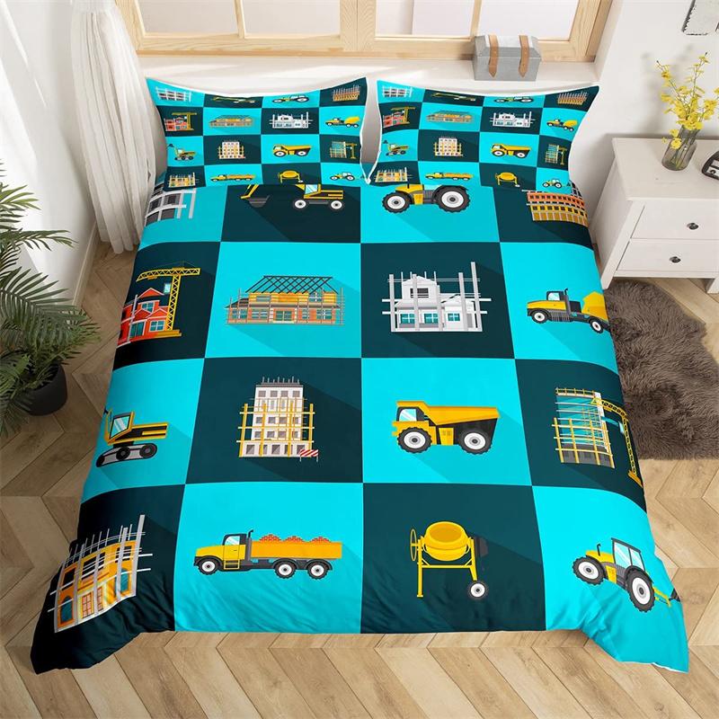 Cartoon Animal Duvet Cover Twin King Cute Cat Bedding Set Microfiber Paw Butterfly Floral Comforter Cover For Kids Girl Bedroom