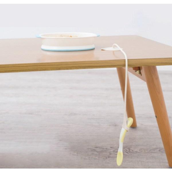 Детская подставка для ложек Richell + ложка для джема + чехол, разноцветные, 1 набор