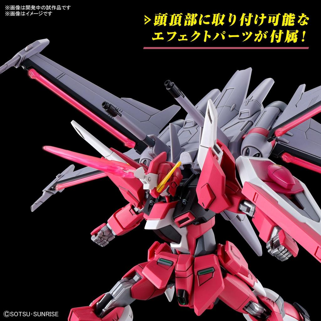 HG Mobile Suit Gundam SEED FREEDOM Infinite Justice Gundam Type 2 Scale Plastic Model 1/144 Color-coded