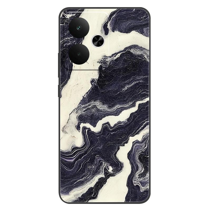 For Realme 14T Case Luxury Marble Painted Cover Silicone Case For Realme 14T RMX5078 Soft Bags Realme14T Bumper Shells Coque