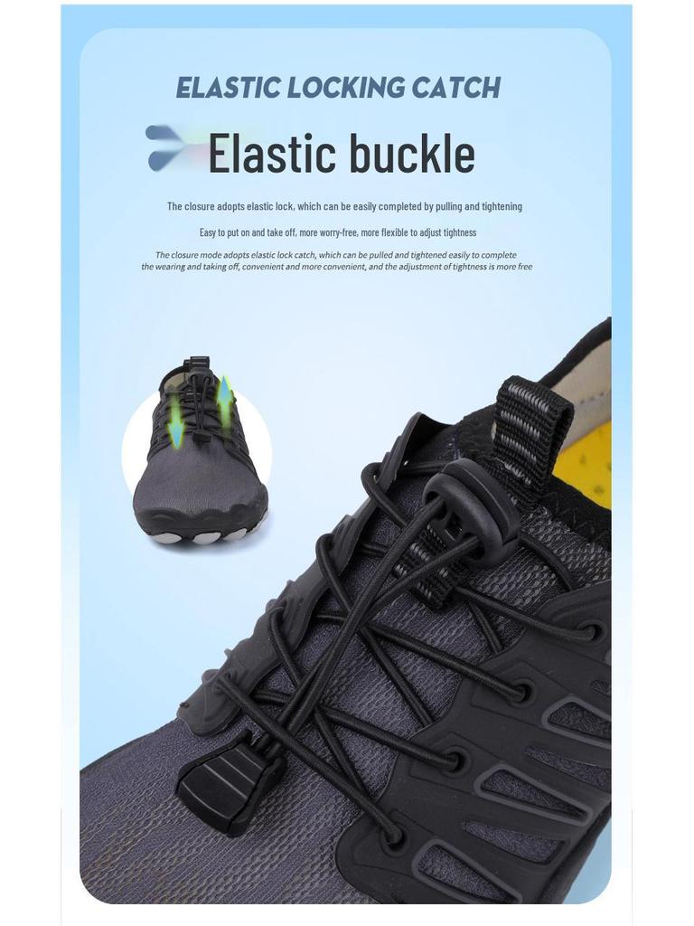 Cross-Border Outdoor Five-Finger Shoes: Perfect for Couples' Beach, Swimming, Hiking, and Fitness Adventures.