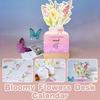 Vase Shaped Monthly Planner Detachable Base Floral Desk Calendar  for Table Desk Decor