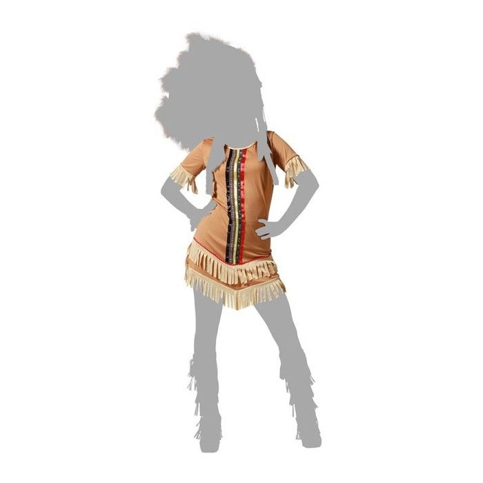АНГЕЛ ТОМАС, SA. Костюм индианки арикара. M. Adulte