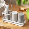 Multi-function Cosmetics Storage Rack Quick-dry Toothpaste Shelf  Electric Toothbrush