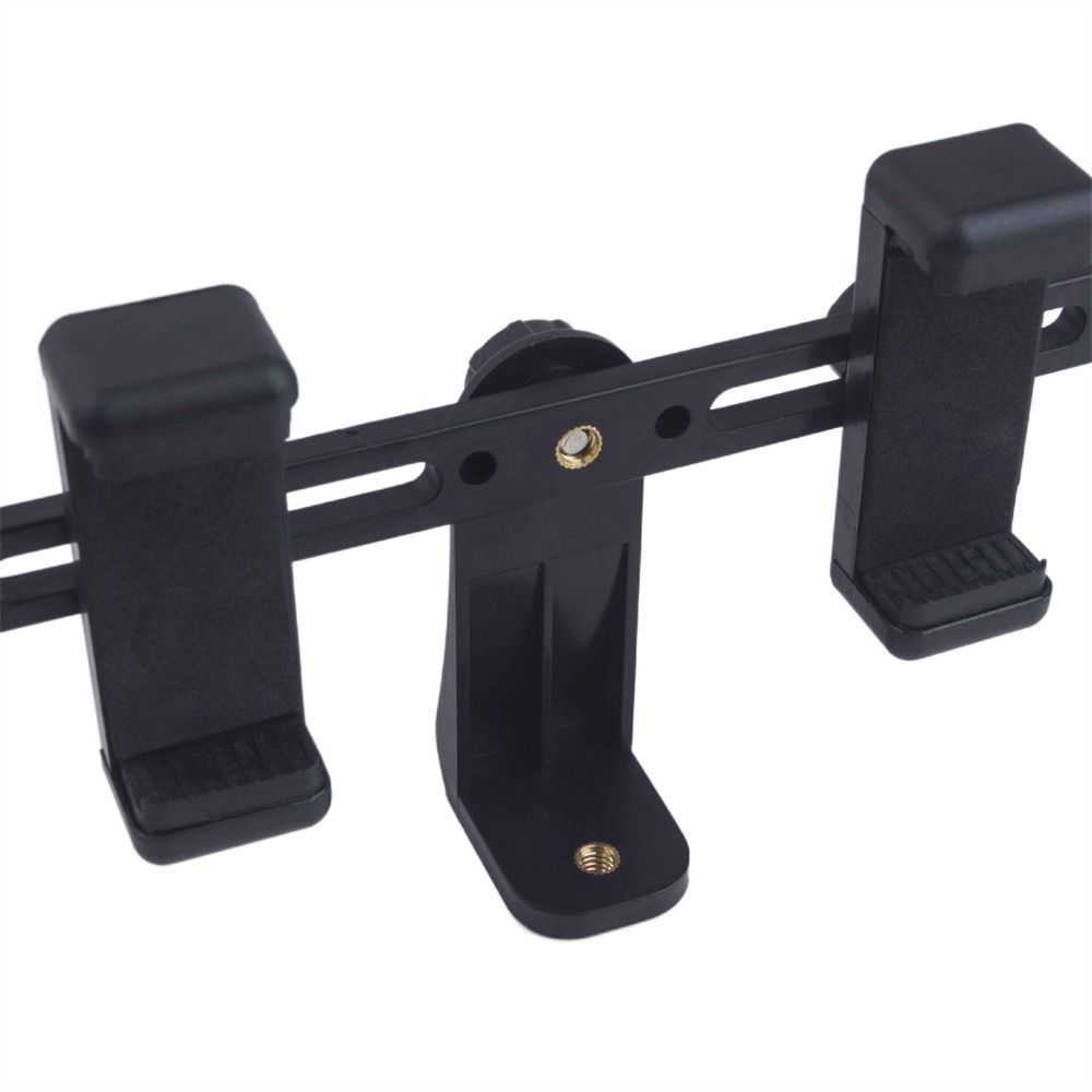 Mount Dual Device Hand-Held Holder Mobile Live Bracket Smartphone Tripod Clip Phone Tripod Holder