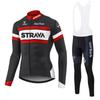 Men Women Cycling Jersey Pants Set Long Sleeve Breathable Riding Outfit Road Mountain Bike Use
