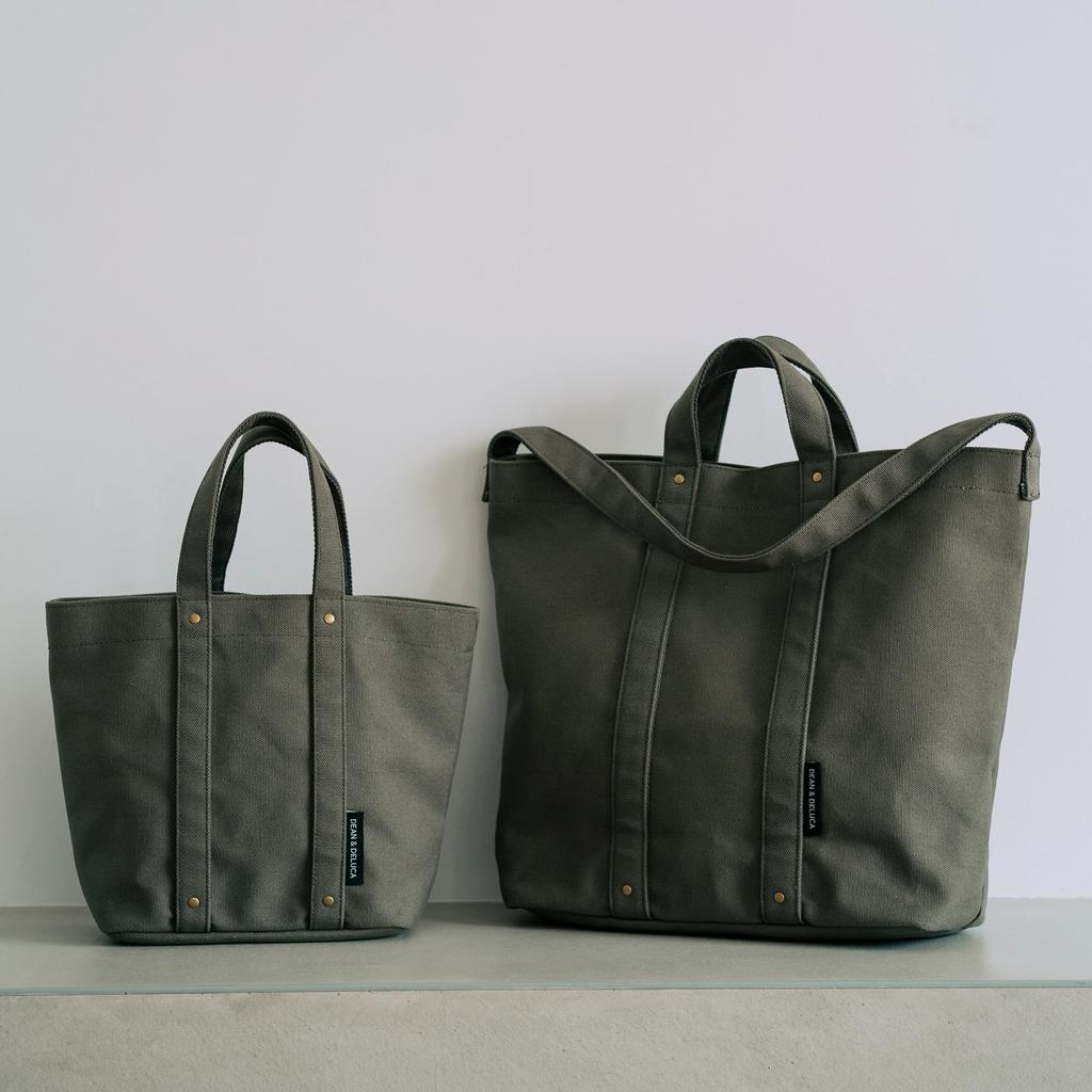 Cotton tote khaki L [Dean & Deluca] bag,