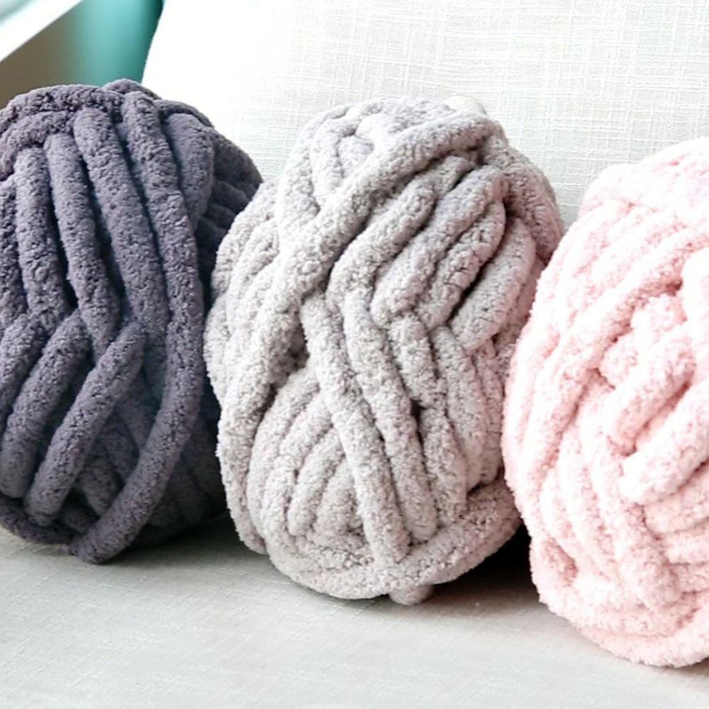 Новая функциональная толстая швейная пряжа для вязания крючком и спицами, плетеная нить, моток пряжи